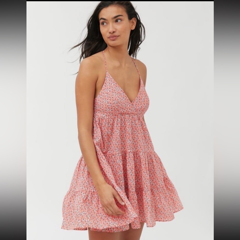 Urban Outfitters Floral Boho Mini Dress